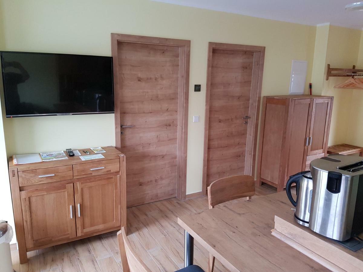 Ferienwohnung Am Muehlstein Люббен Экстерьер фото