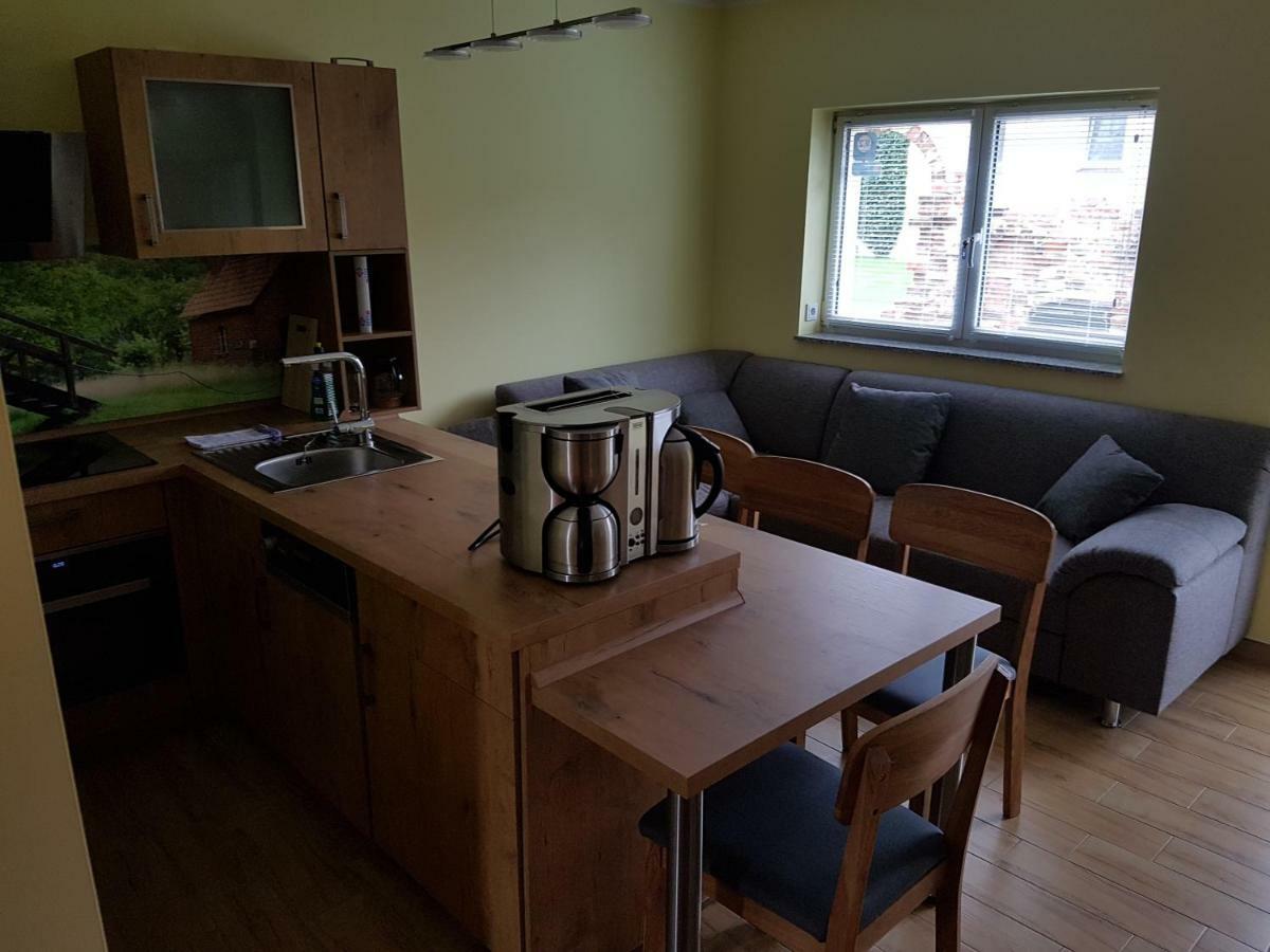 Ferienwohnung Am Muehlstein Люббен Экстерьер фото